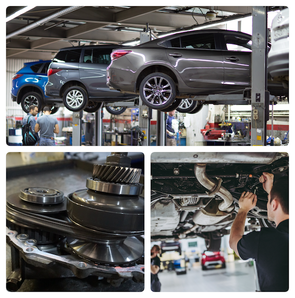 Ремонт автомобиля Mazda